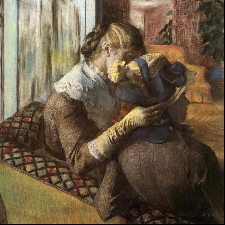 Edgar Degas Absinthe Drinker